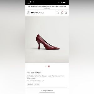 Red Mango Heels, Never worn